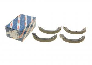 Колодки ручного гальма BMW 1 (E81-E82-E88),3 (E46-E90-E91),5 (E39) 95-13 (185x20) BOSCH 0 986 487 607