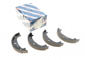 Колодки ручного гальма BMW 1 (E81-E82),3 (E46-E90) 98-13 (160.5x20) BOSCH 0 986 487 608 без пружин