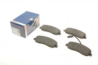 Колодки Renault Master III/Opel Movano B 10- (Brembo) Q+ (з датчиком) передні Bosch 0 986 494 498