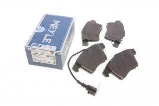 Колодки VW T5 03- (Teves) Q+ передні з 1 датчиком VAG 7H0 698 151 B MEYLE 025 237 4619/W