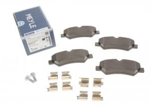 Колодки Sprinter W906 209-319CDI/VW Crafter 06- задні MEYLE 025 291 9019