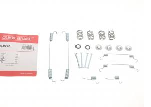 Пружини колодок ручника Citroen Jumpy I 95-06/Fiat Scudo 94-06/Peugeot Expet 96-06 (255x60) (Bendix) QB 105-0740