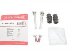 Направляюча VW T4,T5/Citroen Berlingo,Jumper,Jumpy/Fiat Ducato/MB W166,169,204,212,245/Peugeot Boxer,Expert,Partner  (сис Lucas-TRW) задній  супорт метал + ризинки QB 113-1339X