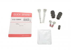 Направляюча Sprinter 906 (209-319), Vito 639/Fiat Doblo, Ducato/Ford Transit/Opel Combo,Movano A/Peugeot Partner/Renault Kangoo,Master II/VW Crafter 30-50 супорта метал + гумки QUICK BRAKE QB 113-1355X Bosch