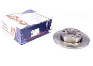 Диск гальмівний VW Caddy III 04-15 (256x12) задній SOLGY 208093
