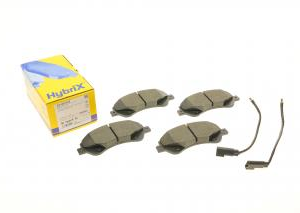 Колодки Ford Transit 06-14, Transit Connect 06-13 передні METELLI 22-0679-0 + датчики