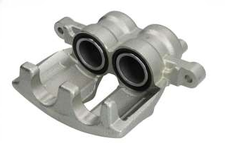 Супорт Sprinter 906 409-519 06-18/ VW Crafter 50 06-16 спарка (2 поршня) задній лівий (D=48 mm) (сис Bosch) + напрямні SOLGY 223071