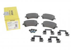 Колодки VW T5 03-/T6 09-- (Lucas) Q+ задні без датчика VAG 4B3698451A TEXTAR 2332601