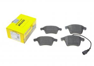 Колодки VW T5 03-/T6 15-(ATE-Teves) Q+ передні з 1 датчиком TEXTAR 2374601