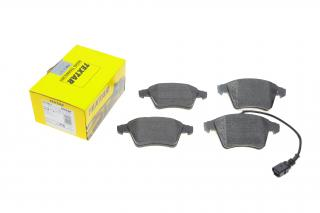 Колодки VW T5 03-/T6 15-(ATE-Teves) Q+ передні з 1 датчиком TEXTAR 2374601