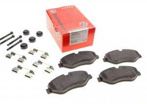 Колодки Sprinter W906,907,910,Vito W639-W447/ VW Crafter 30-50 перед ZIMMERMANN 29192.210.2 система Brembo