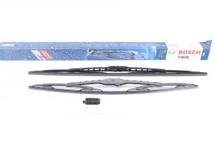 Щітки склоочисника VW Caddy T5,VW LT II 28-46 96-06 /BMW 7(E38,E65-66-67)/Iveco Daily IV-V/MB Sprinter W901-905 , MB W213/Opel Vivaro A/Renault Master II, Trafic II ( 600 х 530mm) (2 шт) BOSCH 3 397 001 801 вигнута щітка, каркас 801