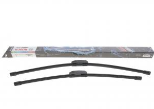 Щітки склоочисника MB Vito 638 /MB W168/ Ford Transit 00-14/ ( 650/550 mm ) BOSCH 3 397 007 584 AEROTWIN без форсунок