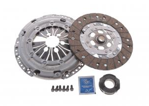 Диск+корзина+вижимний VW Caddy III 1.9TDI 04-10 (BLS,BJB,77kw) /2.0TDI (CLCA 81kw )10-15 , T5 1.9 TDi (AXB,AXC)  (до 2294 001 345)  SACHS 3000 970 036