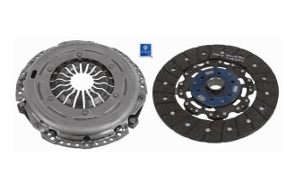 Диск+корзина зчеплення VW T5T6 2.0TDI4motion 09-, 100103132kw, d=240mm SACHS 3000 970 144
