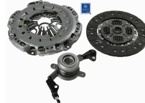 Диск+корзина+вижимний VW Crafter 2.5TDI 65-100kw, BJJ, BJK, BJL LUK SACHS 3000 990 204