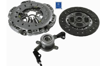 Диск+корзина+вижимний VW Crafter 2.5TDI 65-100kw, BJJ, BJK, BJL LUK SACHS 3000 990 204