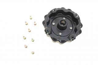 Рем комплект шківа компресора кондиціонера VW Caddy III-IV 04-15/Crafter 06-16/MB W163,168,203,211,220,221,414,463 NRF 38473