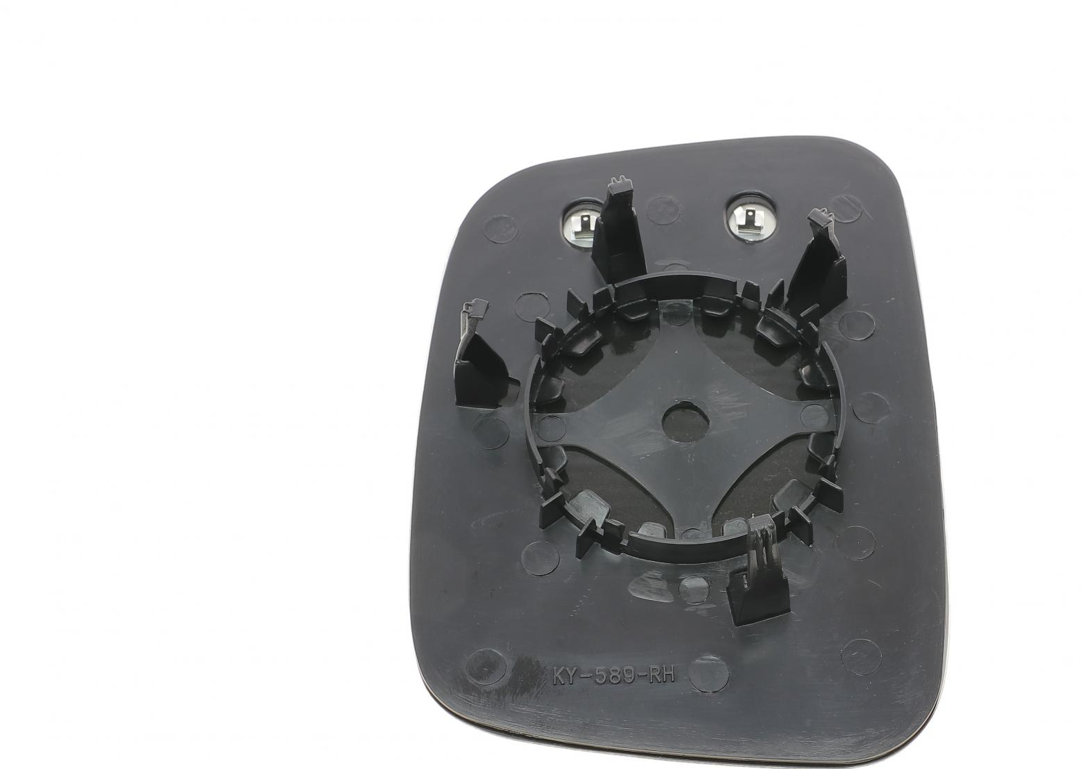 Дзеркало VW Caddy III 04-15/T5 03-09 вставка (з рамкою + обігрів) права ALKAR 6432985 опукле