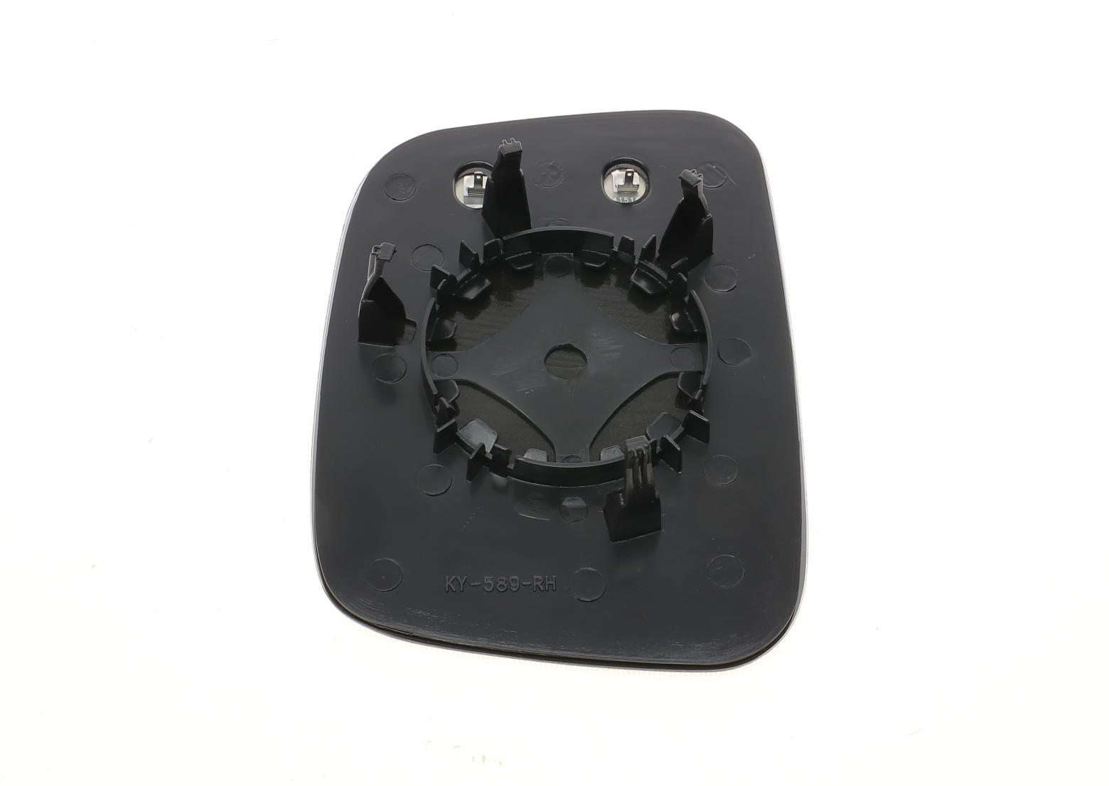 Дзеркало VW Caddy III 04-15/T5 03-09 вставка (з рамкою + обігрів) права ALKAR 6433985 асферичне - Зображення 2