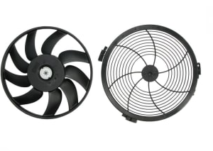 Вентилятор радіатора кондиціонера MB Sprinter W906 209-519 06-18/MB W907-910 18-/ VW Crafter 30-50 06-16 правий MB-A9065000393 Valeo 696082 (310W)