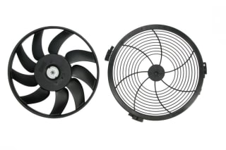 Вентилятор радіатора кондиціонера MB Sprinter W906 209-519 06-18/MB W907-910 18-/ VW Crafter 30-50 06-16 правий MB-A9065000393 Valeo 696082 (310W)
