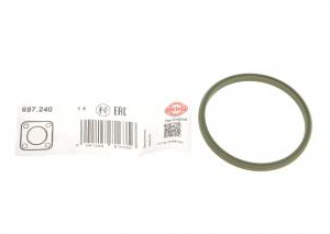 Кільце патрубка інтеркулера VW Caddy III 1.9-2.0 TDi 04-10/T5 1,9TDi 03-09 VAG 3C0145117F D=57.85 ELRING 697.240
