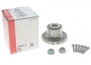 Підшипник VW T5  03-15,Т6 15-24 перед=зад + ступиця FAG 713 6106 50 ( + 2 гайки + 6 болтів )