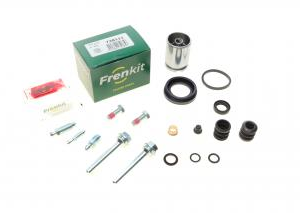 Ремкомплект заднього супорта VW Caddy 03-   D=38 mm ( сис Lucas) + поршень + напрямні FRENKIT 738111
