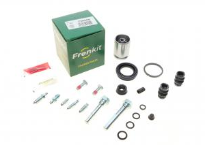 Ремкомплект заднього супорта VW Caddy 03-   D=38 mm ( сис Lucas) + поршень + напрямні FRENKIT 738909