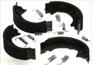 Колодки ручного гальма Sprinter W906 509-519 / VW Crafter 30-50 спарка ABE CRM013ABE з пружинами