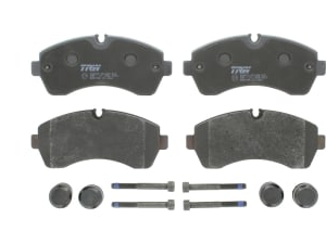 Колодки Sprinter W906,907,910 210-519CDI/VW Crafter 06- спарка передні TRW GDB 1696