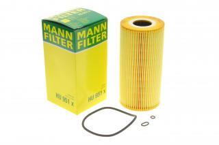 Фільтр масляний OM 601-606 MB-W124,W140,W202,W210,W461,W463,Vito 638; Sprinter-901-904,VARIO 512D-812D MANN HU 951 X