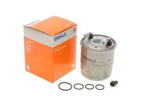Фільтр палива  OM-651-642-640   KNECHT KL 490D H=118.4mm   2 штуцери + центр.нагрів.180ват