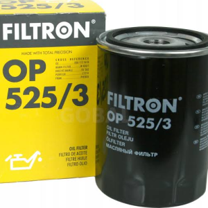 Фільтр масляний VW T-IV 1,9 D; GOLF 1,9 TDI, PASSAT 1,9 TDI, POlO 1,9 TDI, SHARAN 1,9 TDI, VENTO 1,9 TDI; FORD GALAXY 1,9 TDI; SEAT1,9 TDI FILTRON OP 525/3