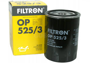 Фільтр масляний VW T-IV 1,9 D; GOLF 1,9 TDI, PASSAT 1,9 TDI, POlO 1,9 TDI, SHARAN 1,9 TDI, VENTO 1,9 TDI; FORD GALAXY 1,9 TDI; SEAT1,9 TDI   FILTRON   OP 525/3
