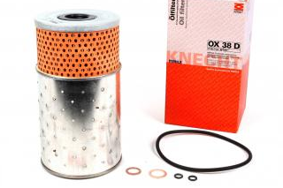 Фільтр масляний OM 601-602 MB-T1-280D,210D,308D,310D; T1/TN-408D,410D;W124- KNECHT OX 38D