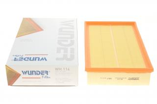 Фільтр повітряний VW 1.9TDI/2.0/BiFuel/TDI/TSI/2.5TDI/3.2 V6 03-15/VW T6 2.0TDI/TSI 15- WUNDER FILTER WH 114