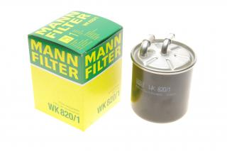 Фільтр палива OM-646-642 MANN WK 820/1 2 штуцера Вхід-Вихід