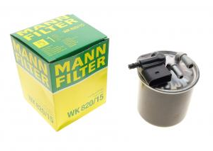 Фільтр палива OM-651-642     MANN WK820/15   2 штуцери +5 конт.фішка + носик